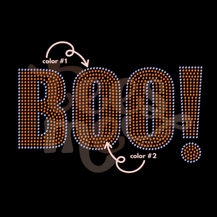 Boo! Spangle Design