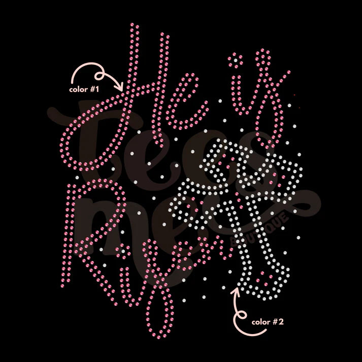 He is Risen Spangle Design