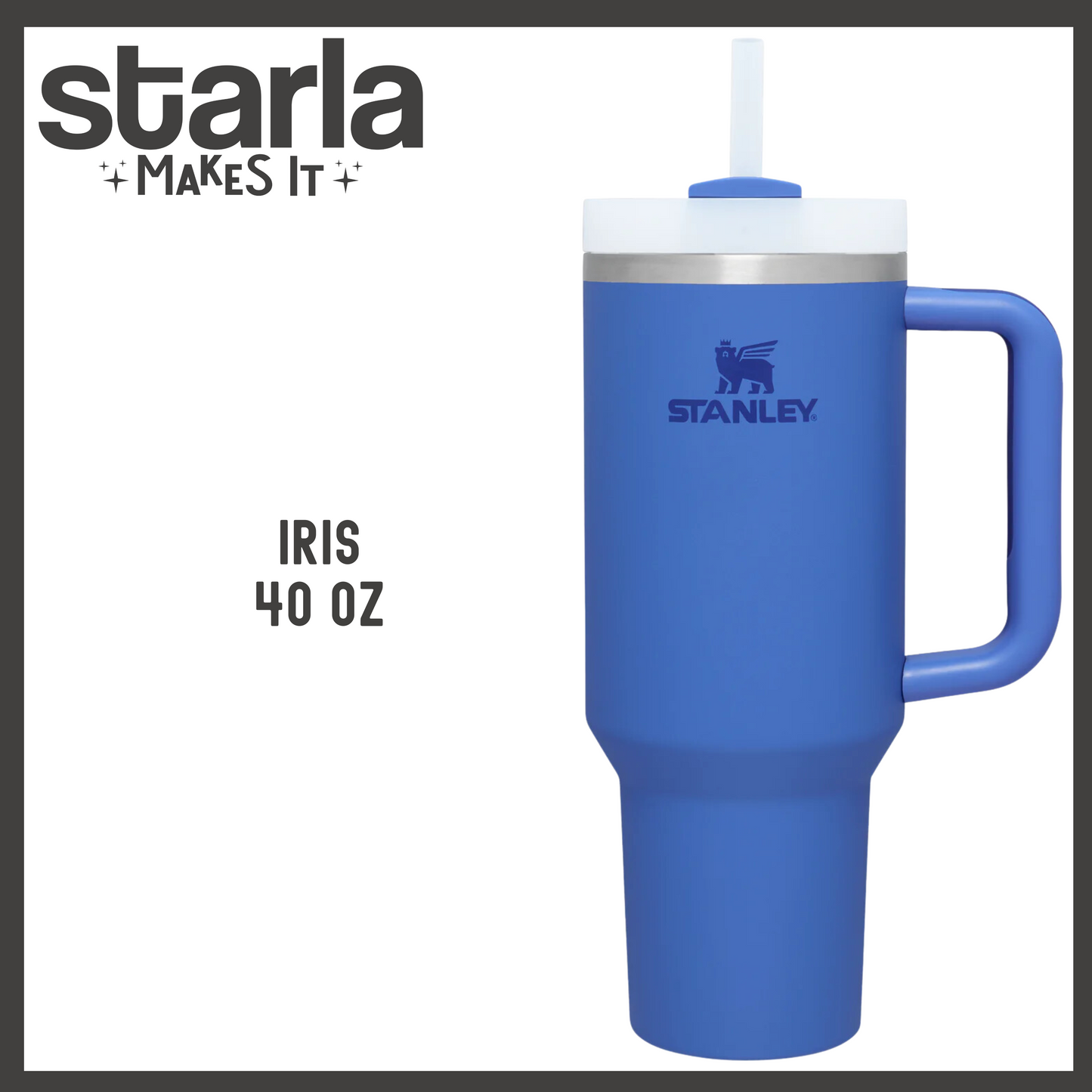 Engraved Stanley 40oz Quencher H2.0 Tumbler - Select Your Design - Personalization Optional (Made-to-Order)