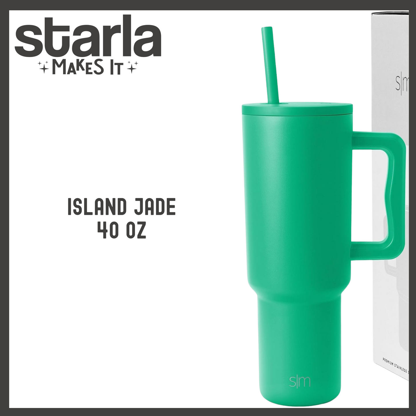 Engraved Simple Modern 40oz Trek Tumbler - Select Your Design - Personalization Optional (Made-to-Order)