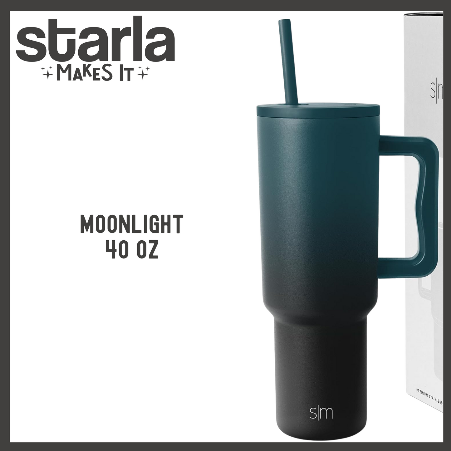 Engraved Simple Modern 40oz Trek Tumbler - Select Your Design - Personalization Optional (Made-to-Order)