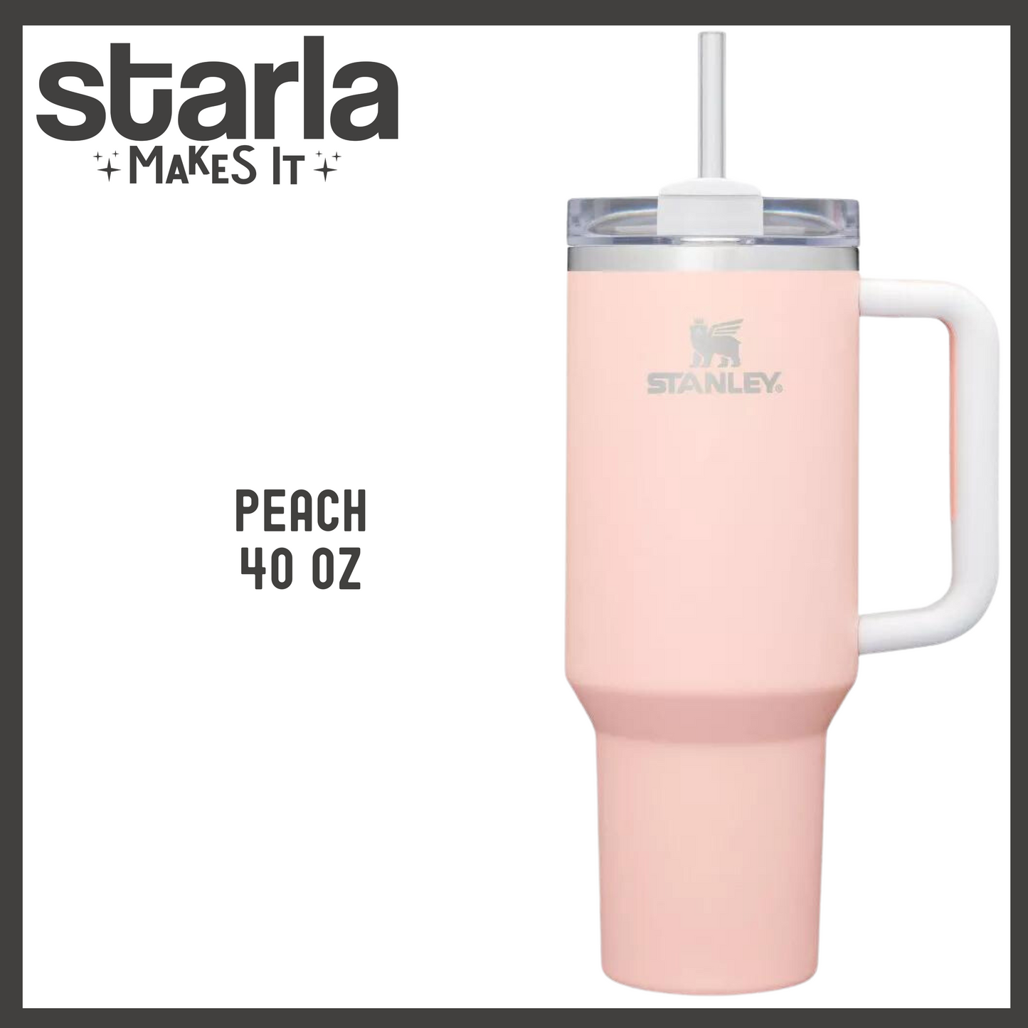 Engraved Stanley 40oz Quencher H2.0 Tumbler - Select Your Design - Personalization Optional (Made-to-Order)