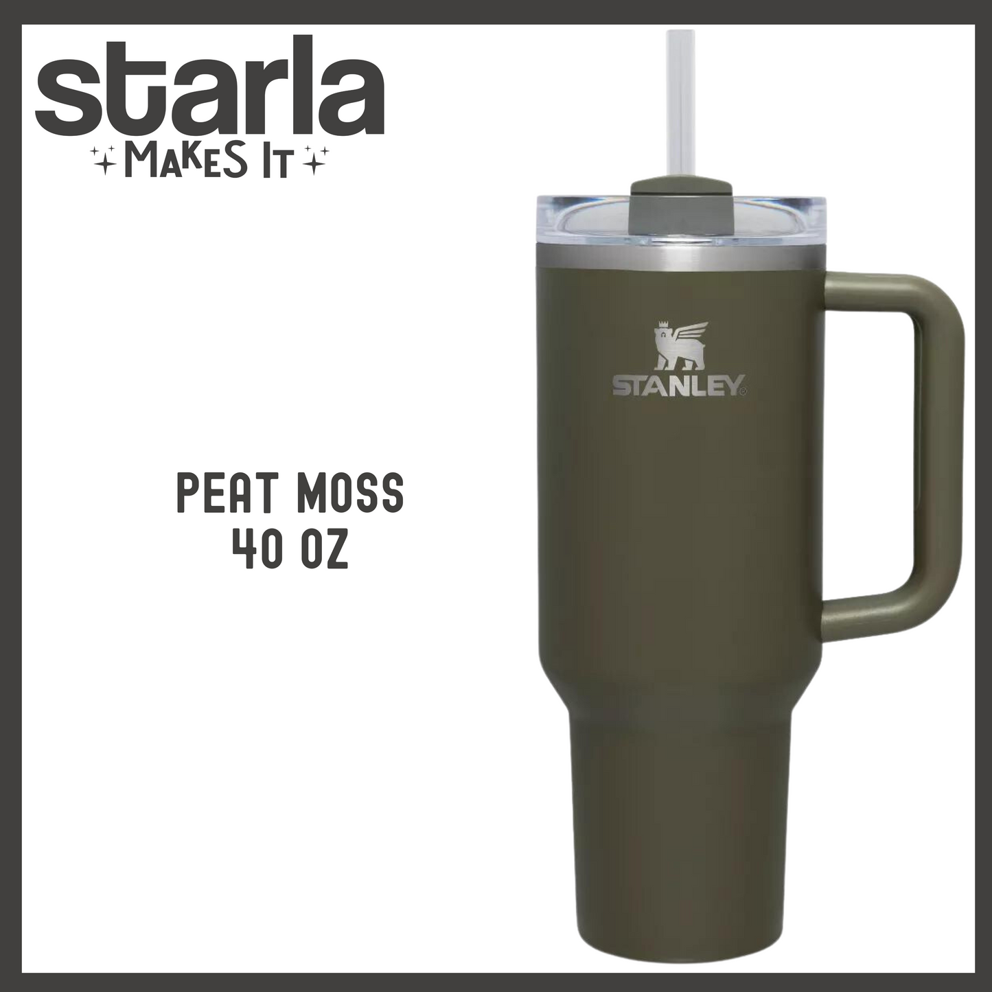 Engraved Stanley 40oz Quencher H2.0 Tumbler - Select Your Design - Personalization Optional (Made-to-Order)