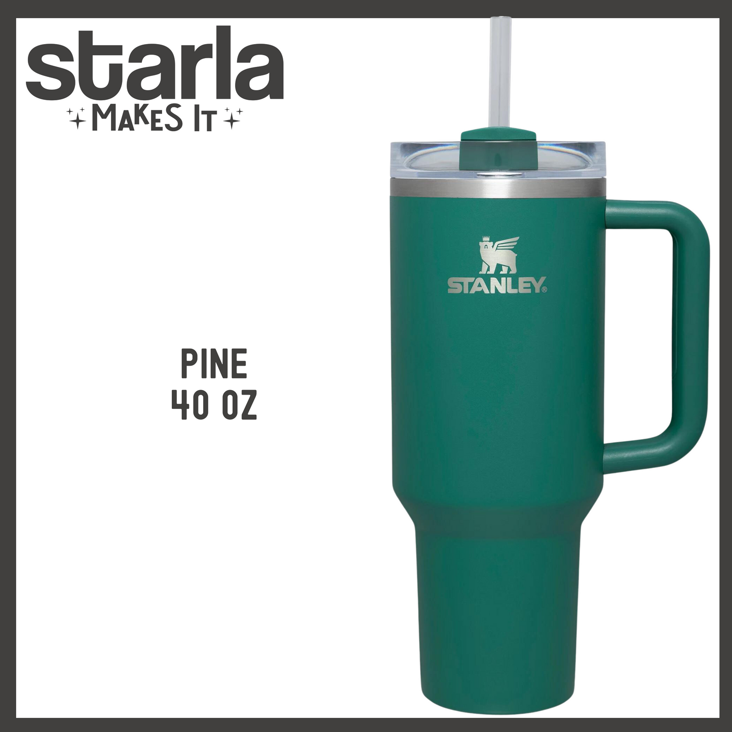 Engraved Stanley 40oz Quencher H2.0 Tumbler - Select Your Design - Personalization Optional (Made-to-Order)