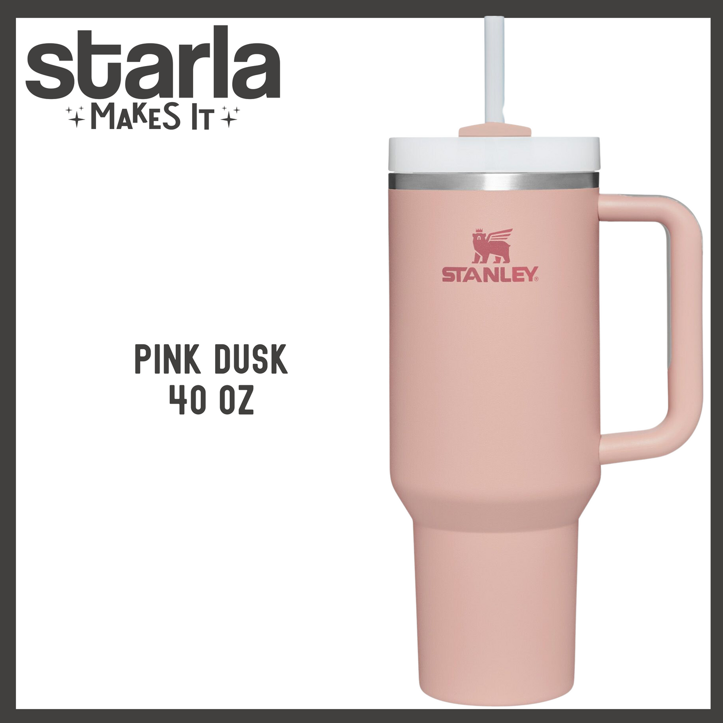 Engraved Stanley 40oz Quencher H2.0 Tumbler - Select Your Design - Personalization Optional (Made-to-Order)
