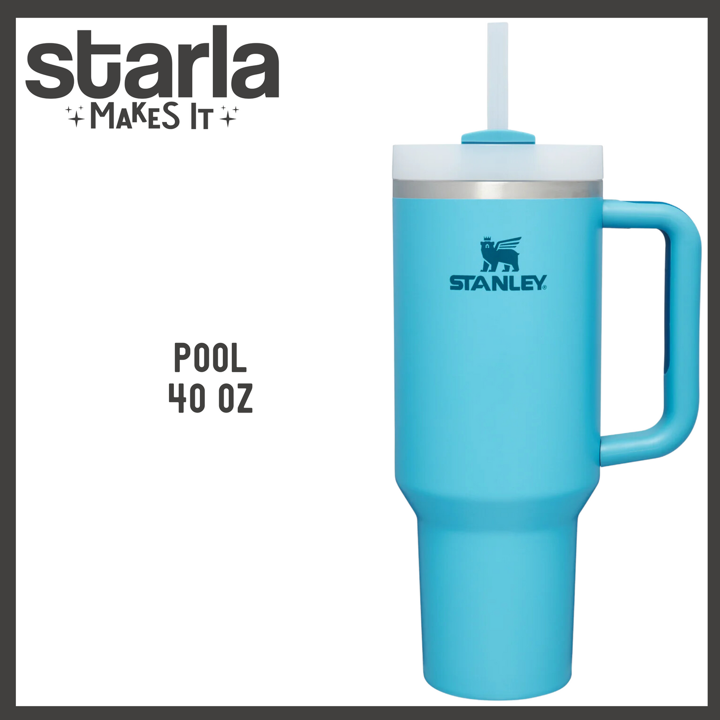 Engraved Stanley 40oz Quencher H2.0 Tumbler - Select Your Design - Personalization Optional (Made-to-Order)