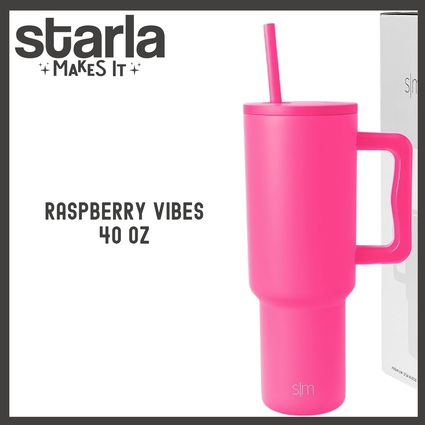 Engraved Simple Modern 40oz Trek Tumbler - Select Your Design - Personalization Optional (Made-to-Order)