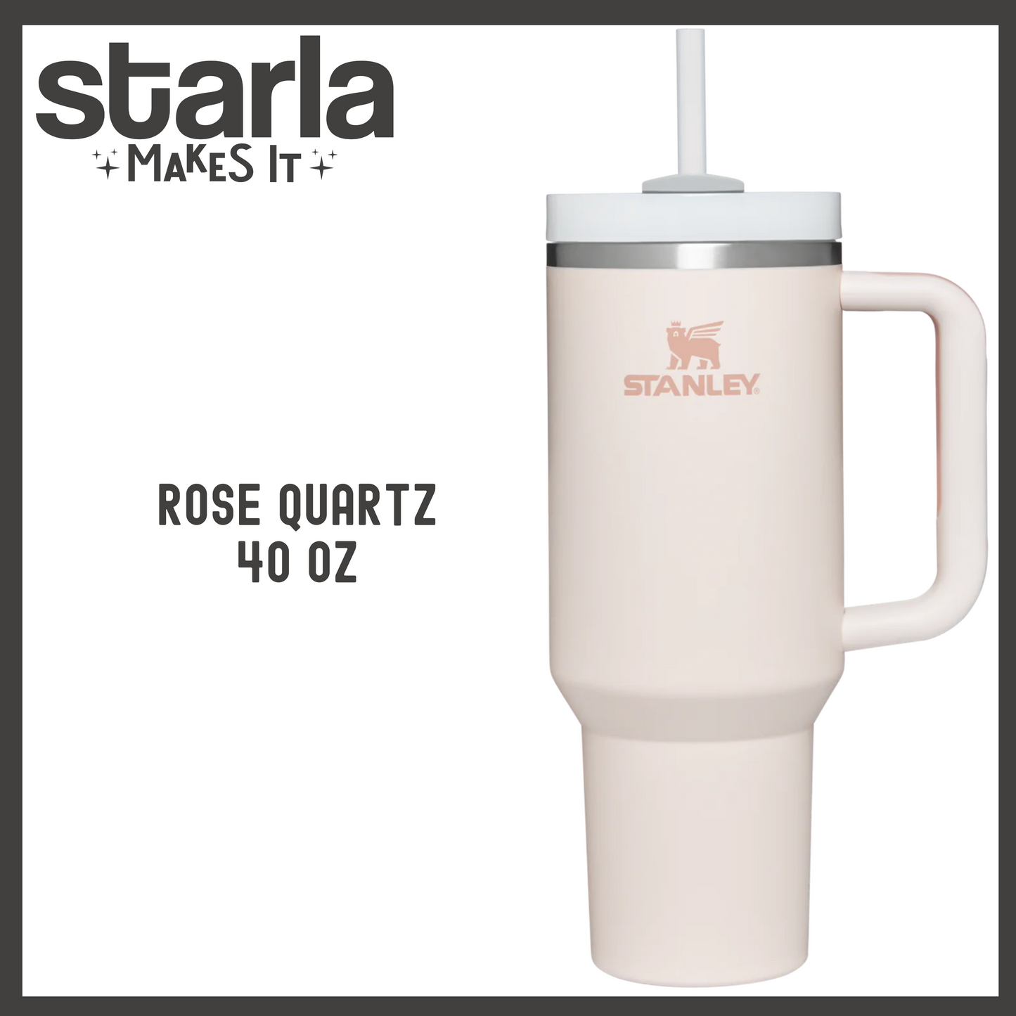 Engraved Stanley 40oz Quencher H2.0 Tumbler - Select Your Design - Personalization Optional (Made-to-Order)