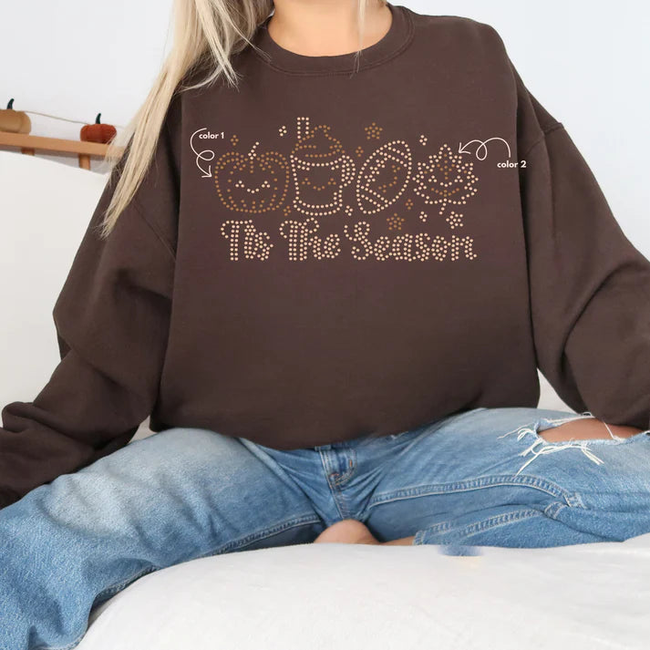 Tis the Season Fall Spangle Design