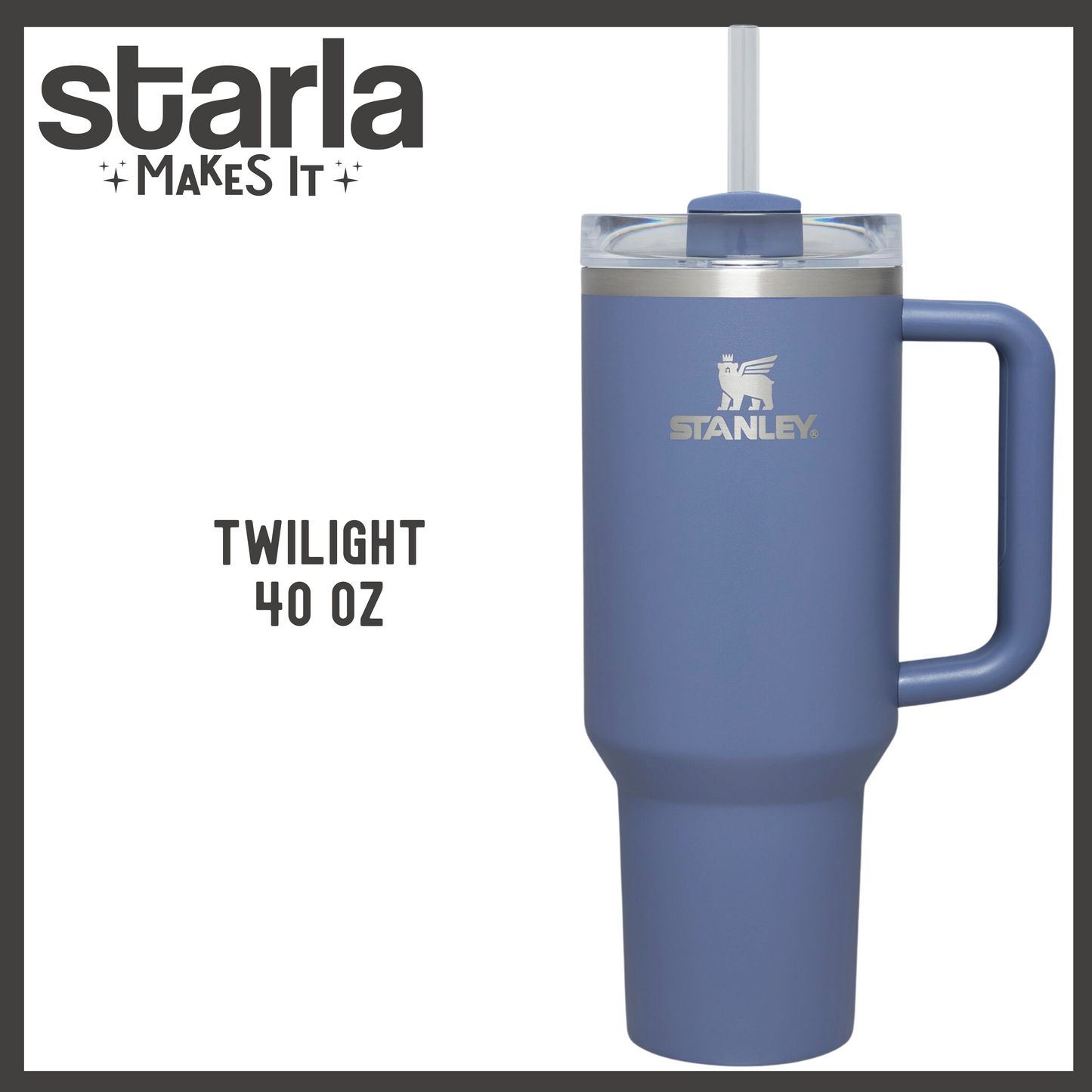 Engraved Stanley 40oz Quencher H2.0 Tumbler - Select Your Design - Personalization Optional (Made-to-Order)