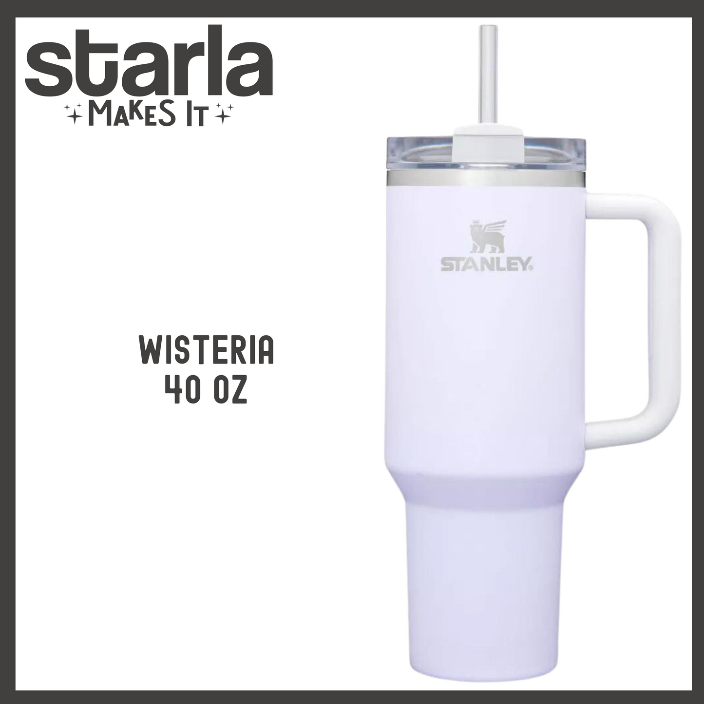 Engraved Stanley 40oz Quencher H2.0 Tumbler - Select Your Design - Personalization Optional (Made-to-Order)