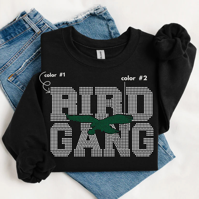 Bird Gang Spangle Design