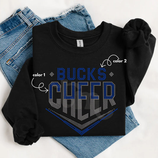 Bucks Cheer Spangle Design