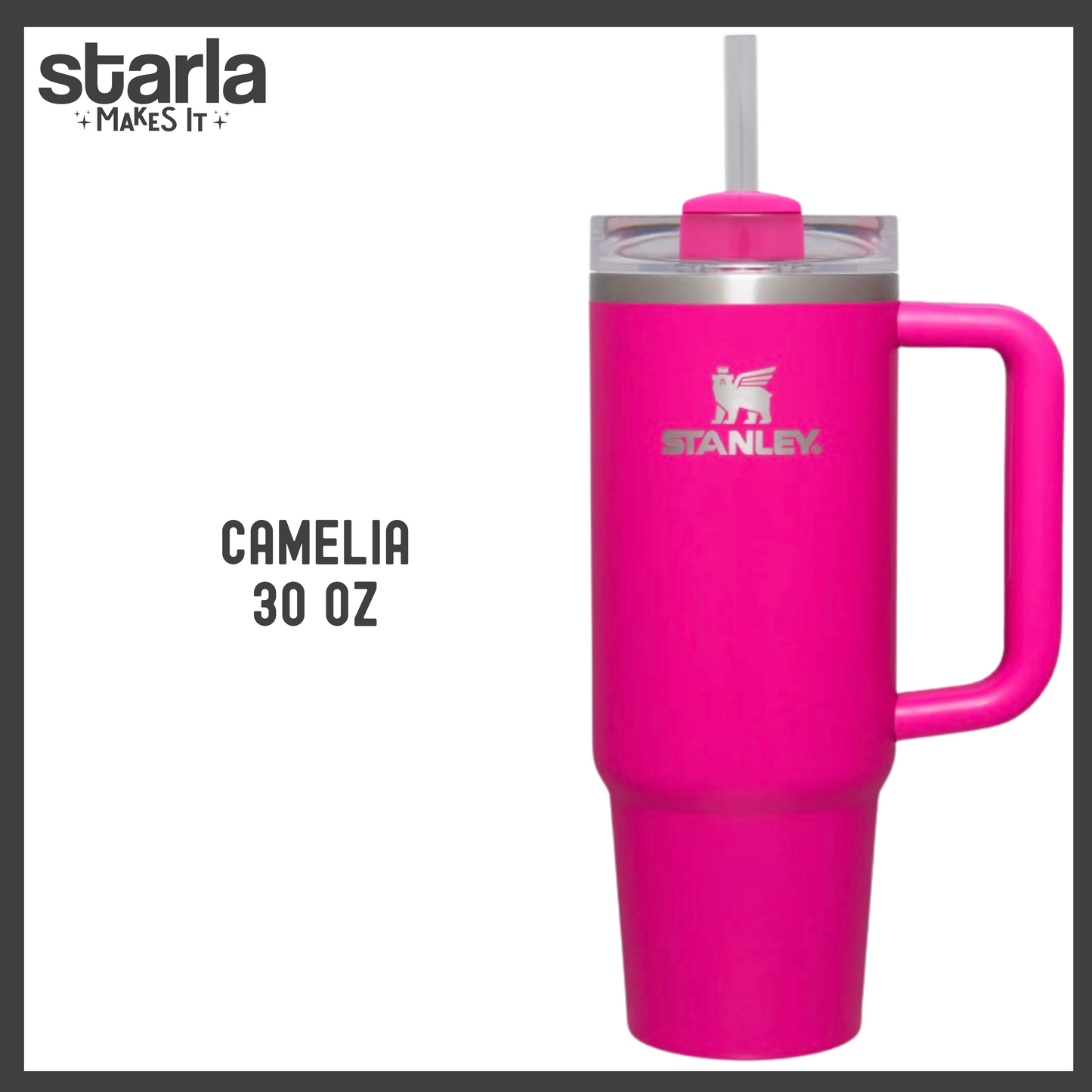 Engraved Stanley 30oz Quencher H2.0 Tumbler - Select Your Design - Personalization Optional (Made-to-Order)