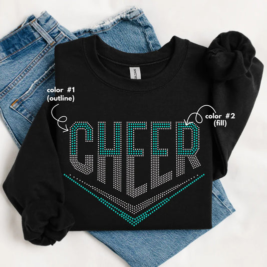Cheer Pattern Spangle Design