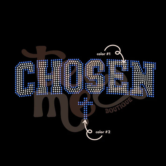 Chosen Two Color Spangle Design