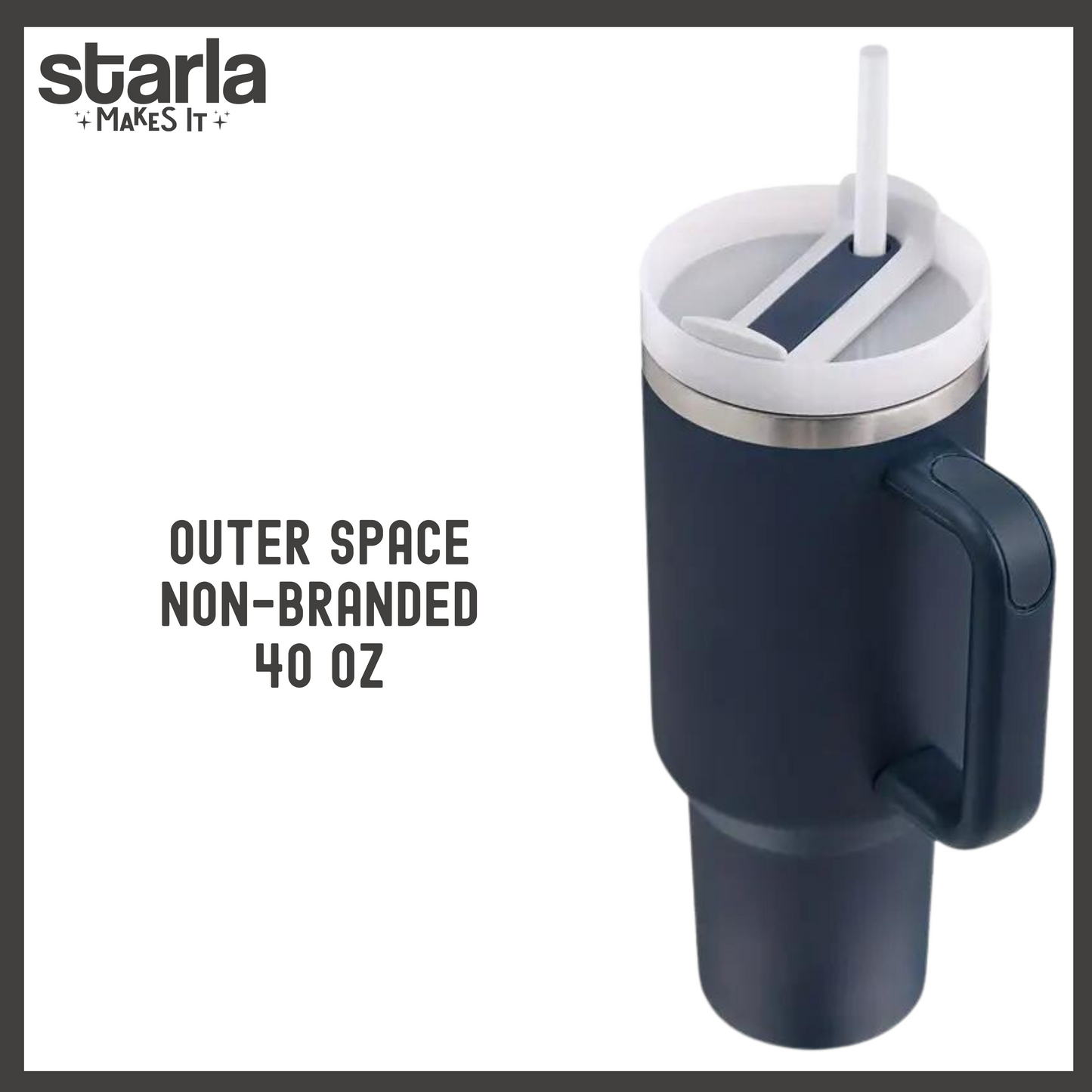 Engraved NON-BRANDED 40oz Tumbler - Select Your Design - Personalization Optional (Made-to-Order)