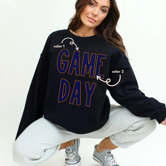 Game Day 2 Color Spangle Design