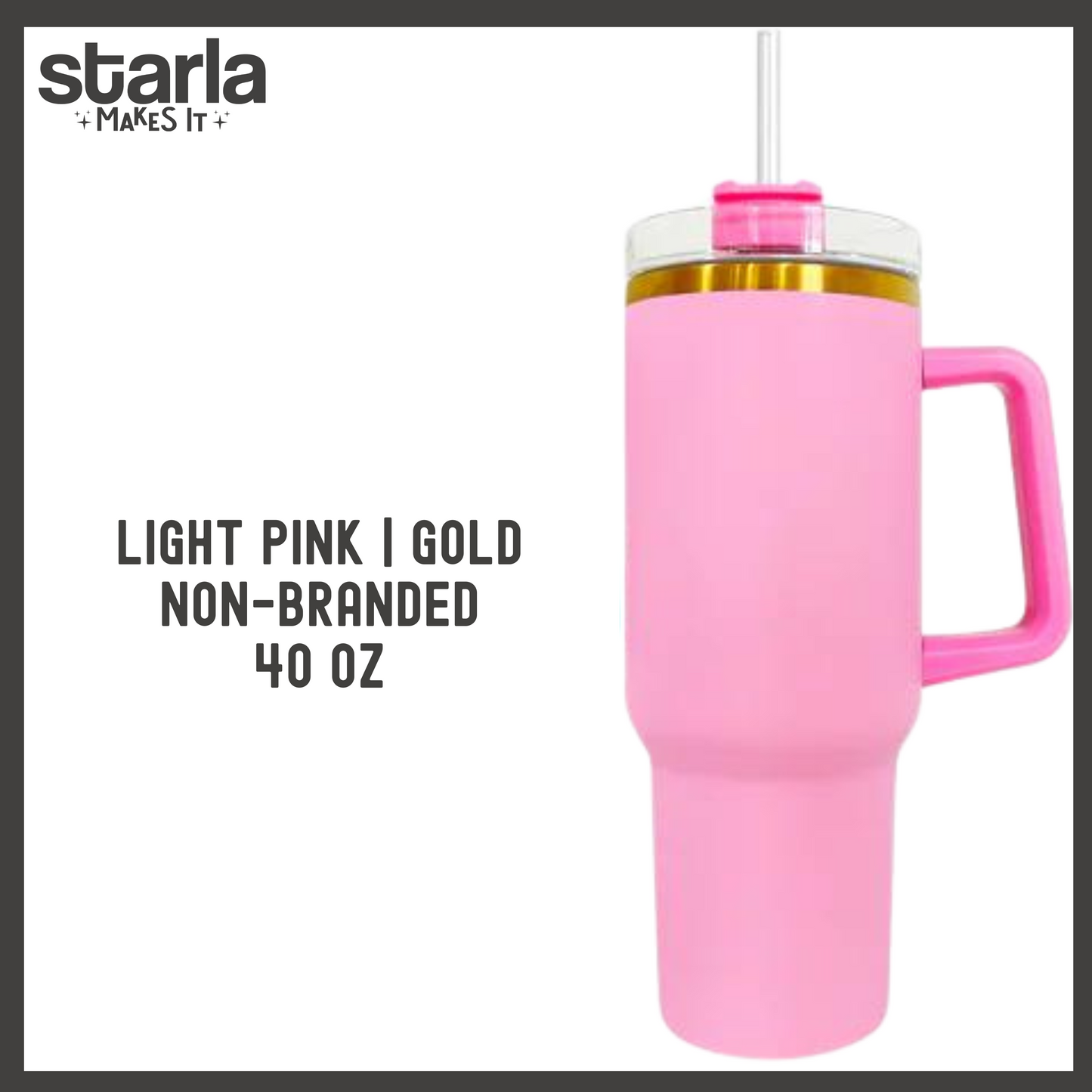 Engraved NON-BRANDED 40oz Tumbler - Select Your Design - Personalization Optional (Made-to-Order)