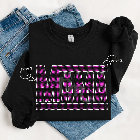 Mama Logo Spangle Design