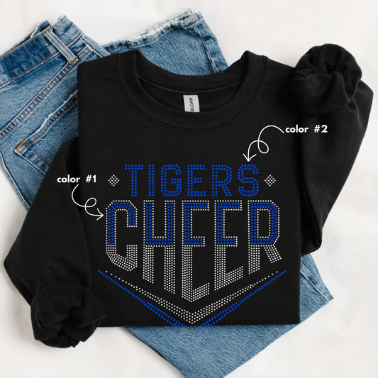Tigers Cheer Spangle Design