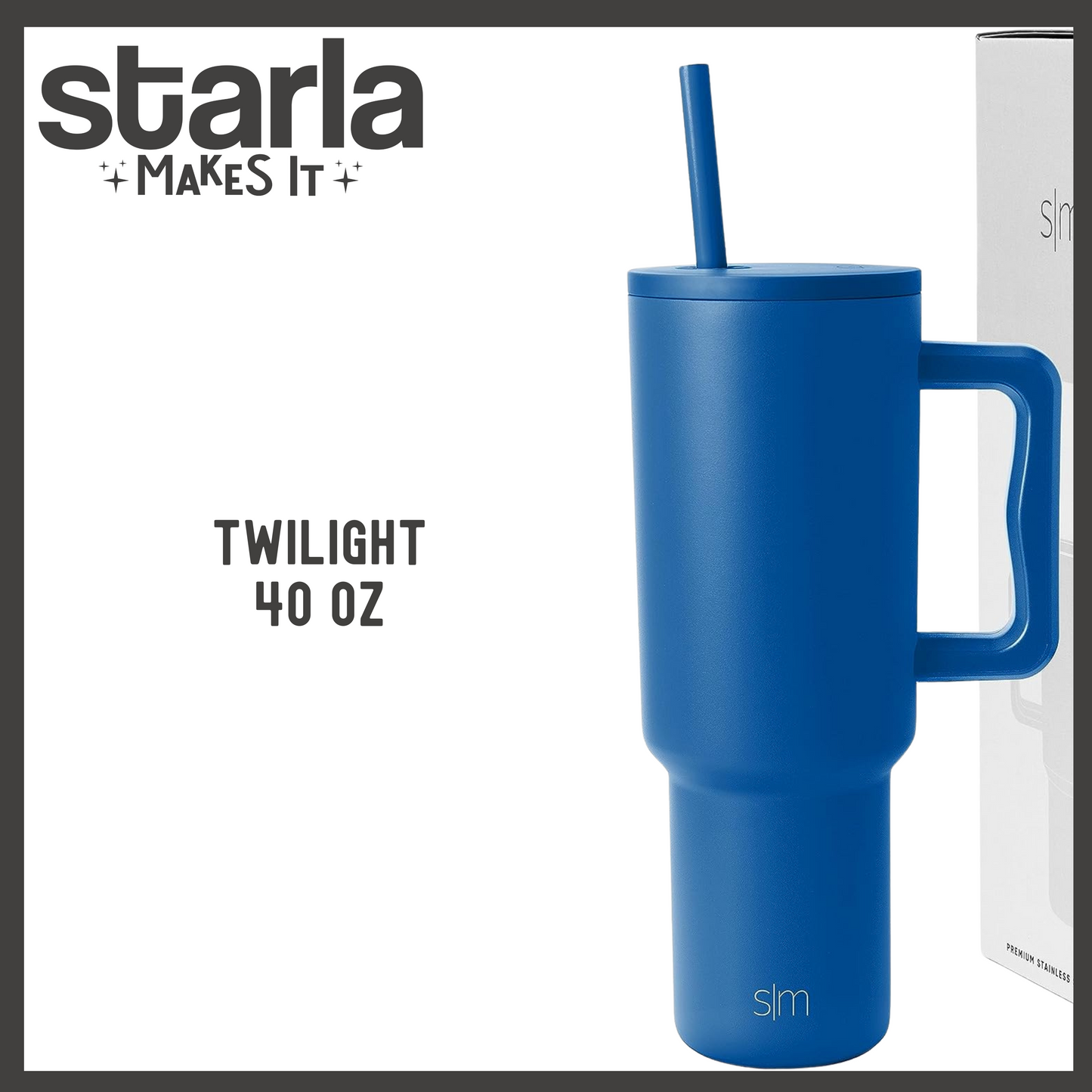 Engraved Simple Modern 40oz Trek Tumbler - Select Your Design - Personalization Optional (Made-to-Order)