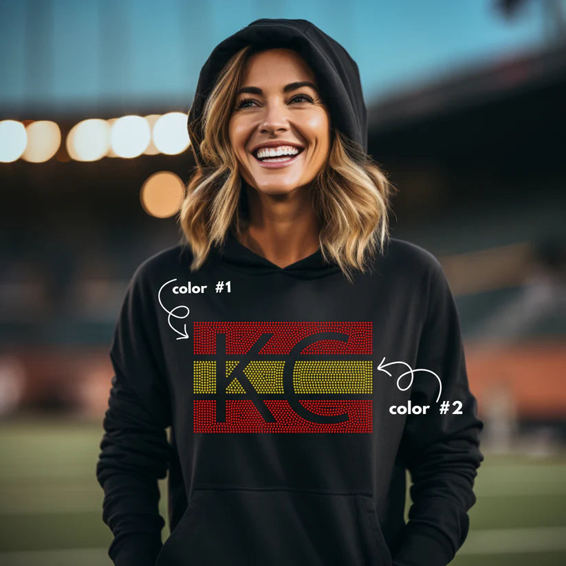 KC Striped Spangle Design