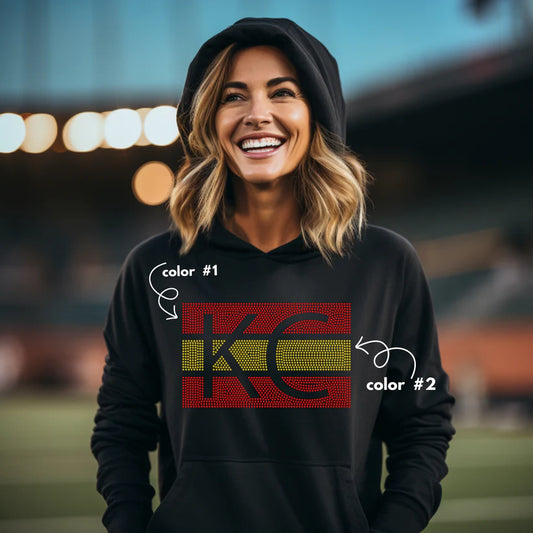 KC Striped Spangle Design